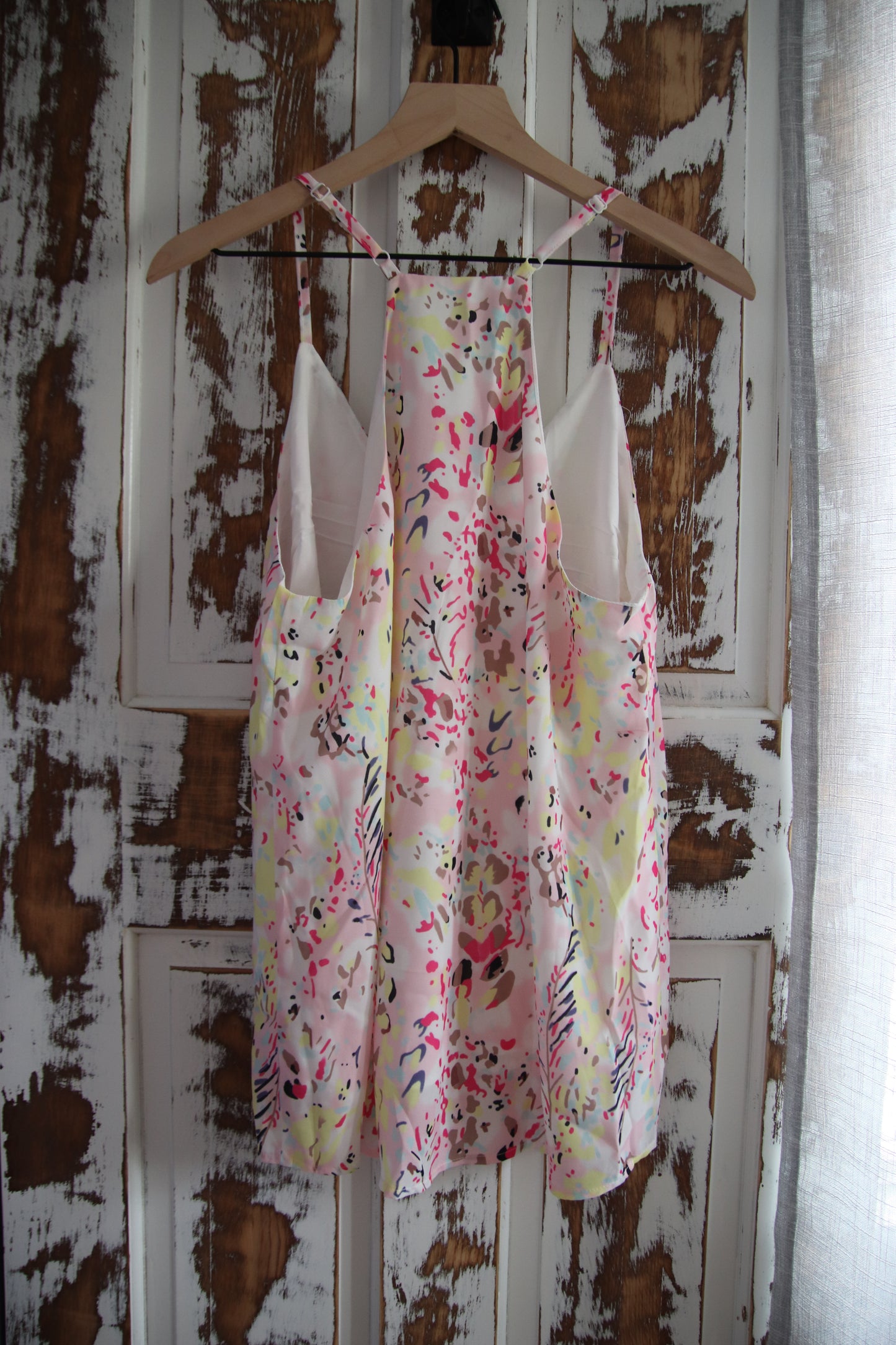 Floral Print Racer Back Tank