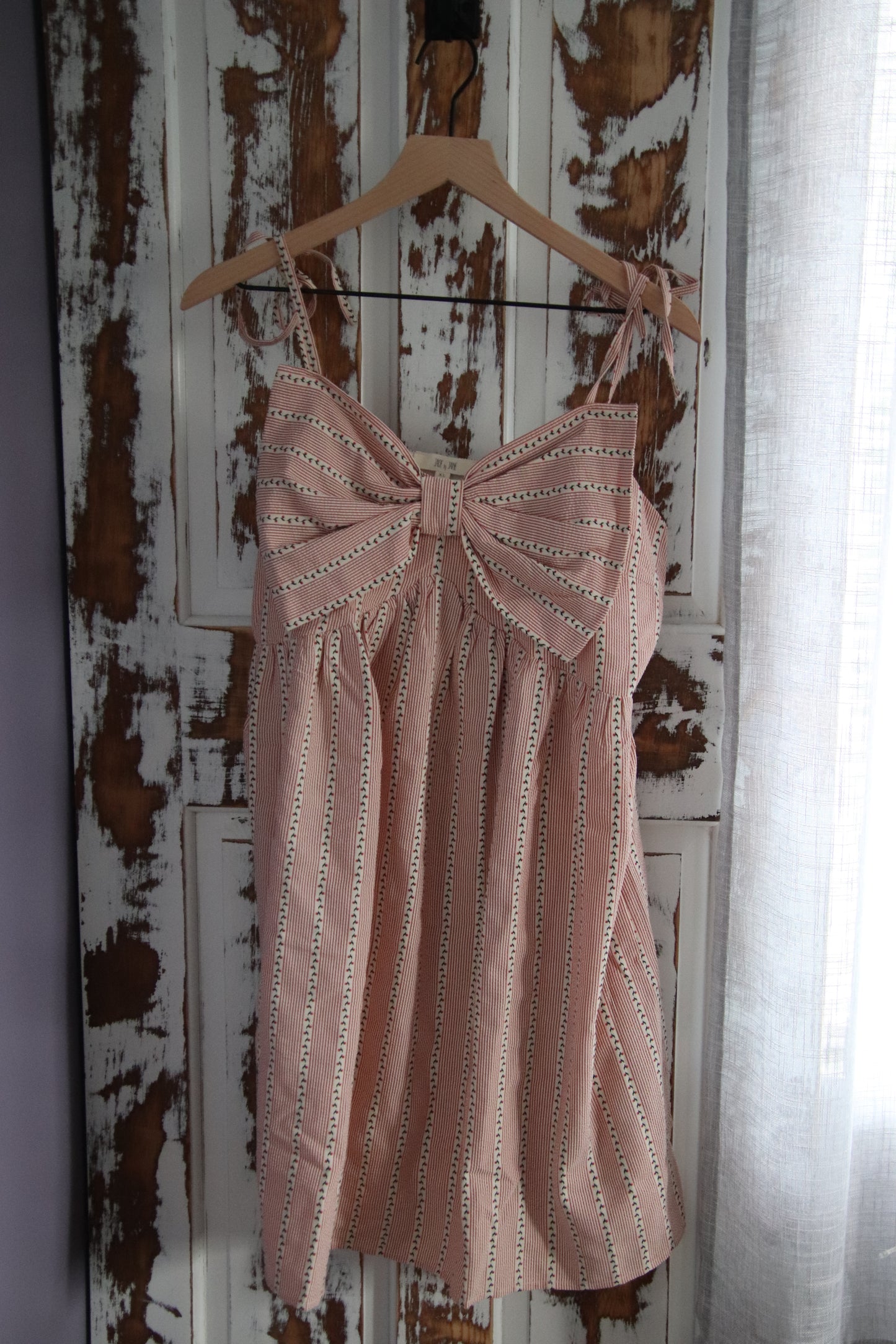 Bow Front Mini Dress