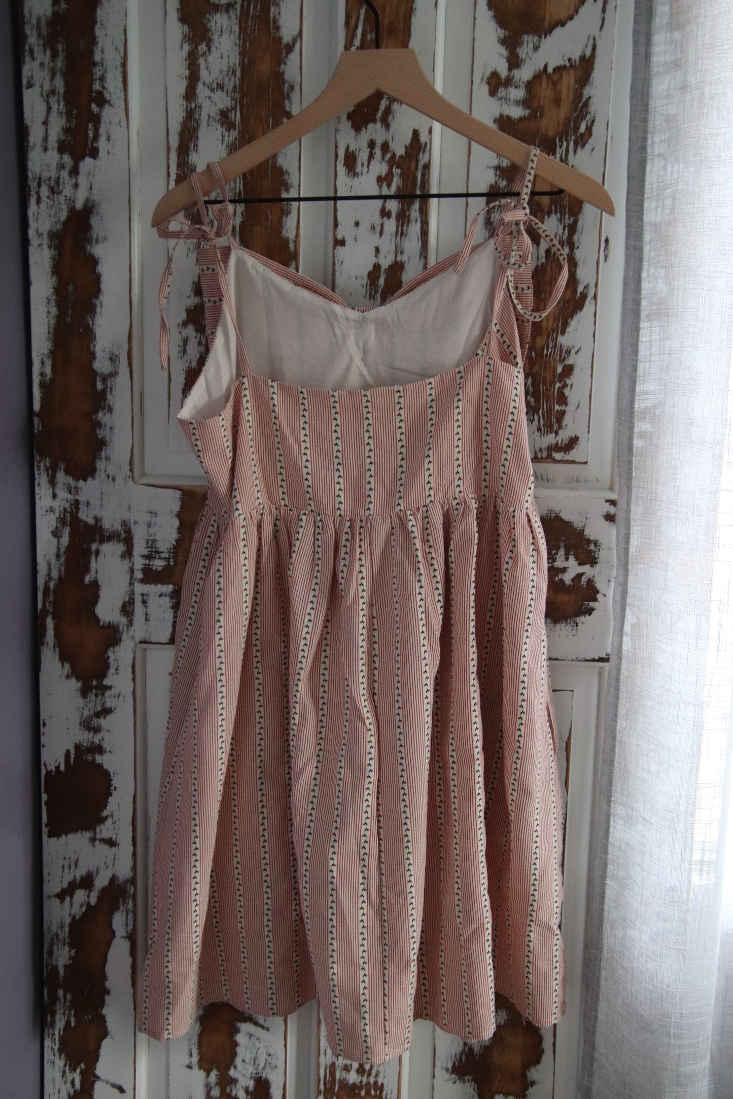Bow Front Mini Dress